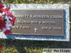 Harriett Kathleen Lawrence Grubb
