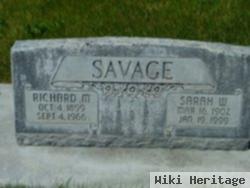 Richard M Savage