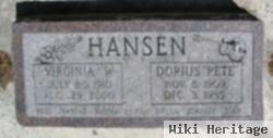 Dorius Hans "pete" Hansen