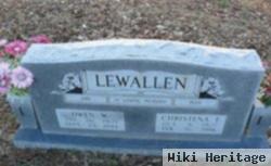 Owen W Lewallen