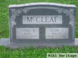 Clain C Mccleaf