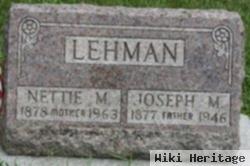 Joseph M Lehman