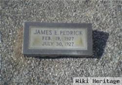 James E Pedrick