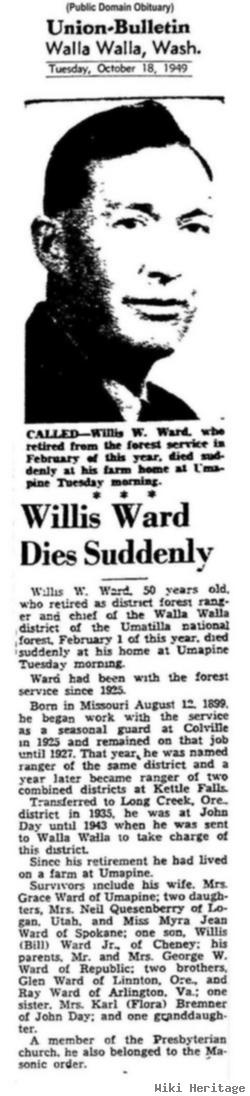 Willis Wilson Ward