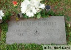 Willie B Holt