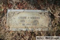 Callie J Kirkins