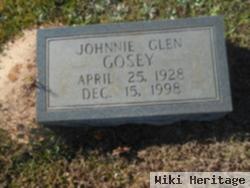 Johnnie Glen "peeger" Gosey