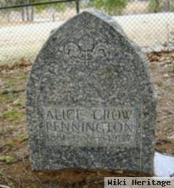 Alice Adelia Crow Pennington