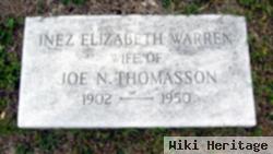 Inez Elizabeth Warren Thomasson