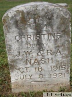 Christine Nash