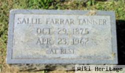 Sallie Farrar Tanner