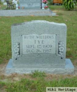 Ruth Williams Tye