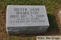 Sr Jane Hamilton