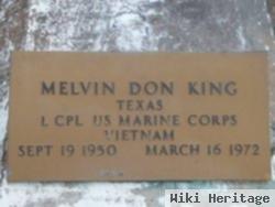 Melvin Don King