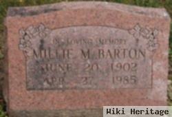 Millie M Barton