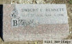 Dwight L Bennett