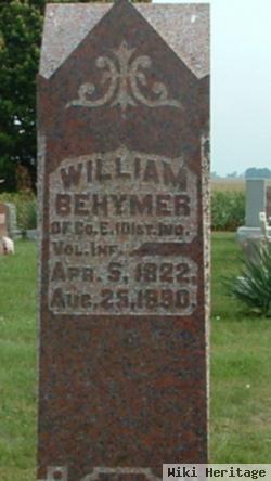 Sgt William Behymer