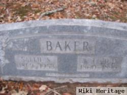 Sarah Ann "sallie" Nelson Baker