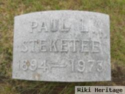 Paul L Steketee