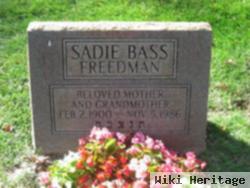 Sadie Bratt Bass Freedman