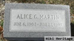 Alice G Martin