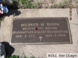 Mildred M Dixon