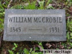 William Mccrobie