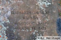 Elizabeth Dunlap Watson