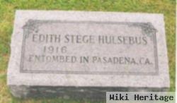 Edith M. Stege Hulsebus