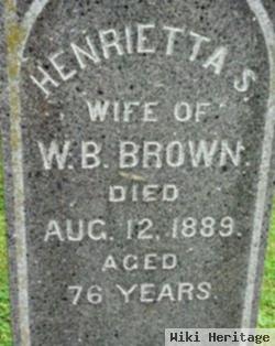 Henrietta S. Hazelton Brown