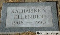 Katharine V Ellender