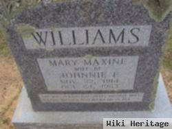 Mary Maxine Williams