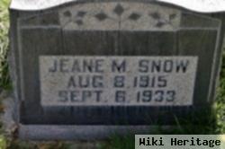 Jeane Merrill Snow