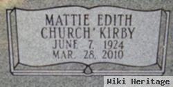 Mattie Edith Church Curtis