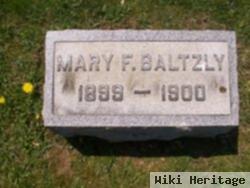 Frances Mary Baltzly