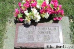 Lucile N. Downer Hohnbaum