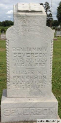 Benjamin Van Wormer "ben" Severson