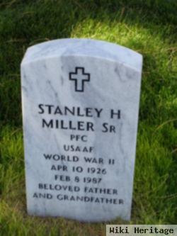 Stanley H Miller, Sr