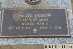 Merle Hesson