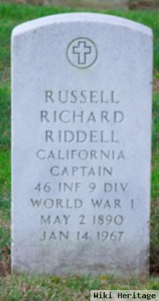 Russell Richard Riddell