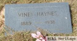 Lavinia "viney" Haynes