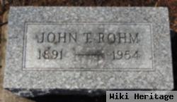 John T. Rohm