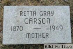 Retta Gray Carson