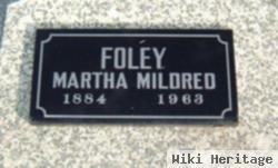 Martha Mildred Martin Foley