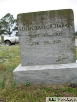 Edith Taylor Harvin