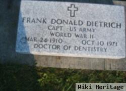 Frank Donald Dietrich