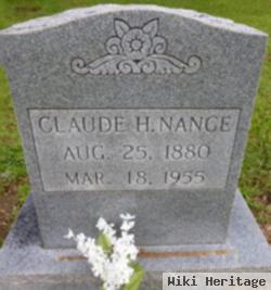 Claude Hector Nance