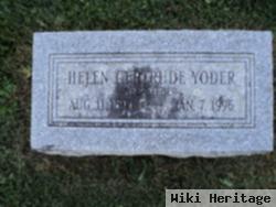 Helen Gertrude Sieber Yoder