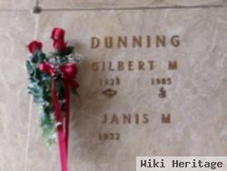 Gilbert M Dunning