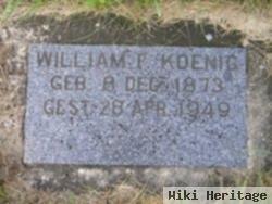 William Frederick Koenig